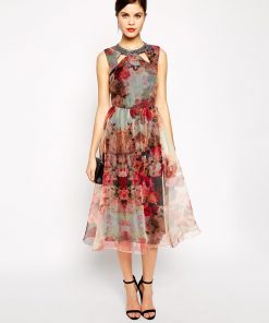 Woo Colorful Dress